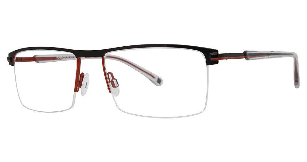 Shaquille O'Neal SO165M Eyeglasses - Blk/blue - view 6
